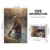 Beaver Working Jigsaw Puzzles1000 Piece Educational Intellectual Wooden Puzzles, Fun Puzzles, Stress Relieving Puzzles 29.5" *19.7 view 4