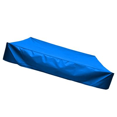 HANABASS Garden Courtyard Square Sandbox Cover Blue Durable Protection for Boy Girl's Shields Sand and Toys from Pollution