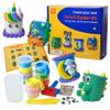 AwwAboutLife Air Dry Clay - Create Your Own Pen Holder Kit. Craft DIY for Kids/Art Activity Set/Holiday Birthday Gift/Dinasour Unicorn & Space. for Adults or Kids 4+ view 1