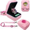 JCHPINE Silicone Cover Case for Bitzee Magicals Interactive Digital Pet and Case, Protective Skin Sleeve for Bitzee Magicals Virtual Electronic Pets Accessories (Pink) view 1