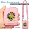 JCHPINE Silicone Cover Case for Bitzee Magicals Interactive Digital Pet and Case, Protective Skin Sleeve for Bitzee Magicals Virtual Electronic Pets Accessories (Pink) view 2
