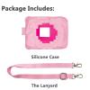 JCHPINE Silicone Cover Case for Bitzee Magicals Interactive Digital Pet and Case, Protective Skin Sleeve for Bitzee Magicals Virtual Electronic Pets Accessories (Pink) view 3