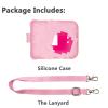 JCHPINE Silicone Cover Case for Bitzee Disney Interactive Digital Pet and Case, Protective Skin Sleeve for Bitzee Disney Virtual Electronic Pets (Pink) view 3