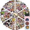 AMASSIVEROCK Cute Cartoon Stickers - 100 Pcs for Kids, Vinyl Waterproof Stickers for Water Bottles, Laptops & More view 1