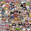 AMASSIVEROCK Cute Cartoon Stickers - 100 Pcs for Kids, Vinyl Waterproof Stickers for Water Bottles, Laptops & More view 2