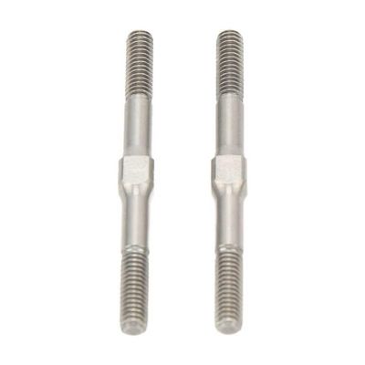 StiNGZjdM RC Steel Turnbuckle RC Pull Rod 48mm Compatible with Brush 1/10 RC Cars