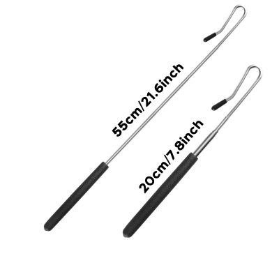 2 Pack 21 inch Adjustable Puppet Handles Arm Control Rod Extendable Metal Puppet Stick Accessory for Small and Large Puppets8-21 inch/ 20-55 cm (2)