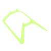CCYLEZ Landing Gear, Plastic Easy to Install Replaceable Fit Landing Skid for RC Helicopter Conversion (Fluorescent Green) view 3