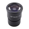 10X Microscope Eyepiece, WF10X or 20 Wide Field Stereo Eyepiece 30mm Mounting, Optical Glass Metal, 1pc Eyepiece for Triocular Binocular Microscope, 66g, 2.3oz Weight view 1