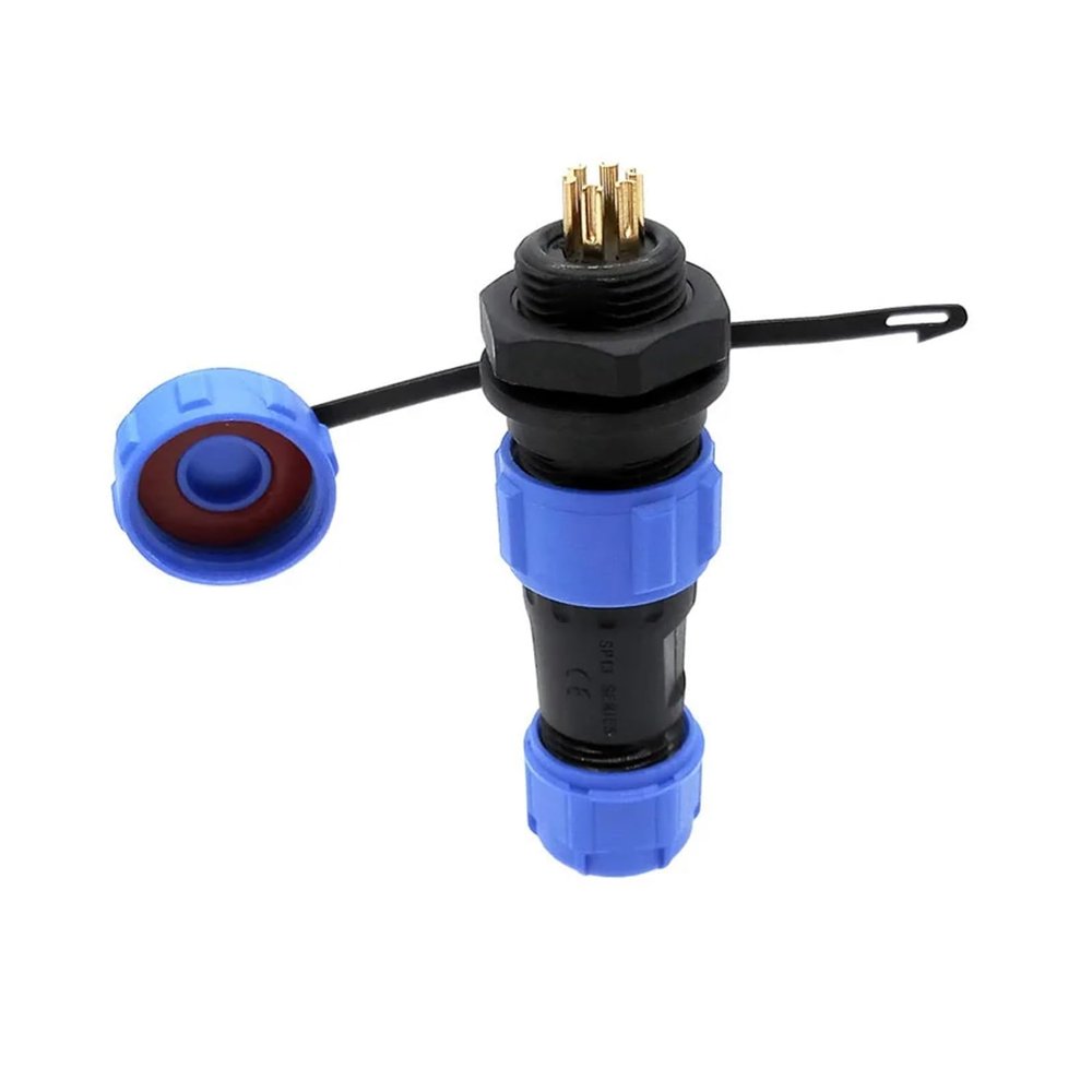 QXCIVR SP1310 SP1312 Water.Proof Connector SP13 2pin 3pin 4pin 5pin 6pin 7pin 9pin IP68 connectors Head and Outlet(2P)