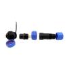 QXCIVR SP1310 SP1312 Water.Proof Connector SP13 2pin 3pin 4pin 5pin 6pin 7pin 9pin IP68 connectors Head and Outlet(2P) view 3