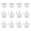 12pcs Replacement Breast Pump Parts for Baby Buddha, 8 Duckbill Valves & 4 Silicone Membrane Breast Pump Accessories for BabyBuddha Zoomee Z1/Z2 Motif Medical Twist (BPA Free & DEHP Free) view 1