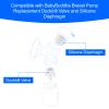 12pcs Replacement Breast Pump Parts for Baby Buddha, 8 Duckbill Valves & 4 Silicone Membrane Breast Pump Accessories for BabyBuddha Zoomee Z1/Z2 Motif Medical Twist (BPA Free & DEHP Free) view 2