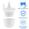 12pcs Replacement Breast Pump Parts for Baby Buddha, 8 Duckbill Valves & 4 Silicone Membrane Breast Pump Accessories for BabyBuddha Zoomee Z1/Z2 Motif Medical Twist (BPA Free & DEHP Free) view 4