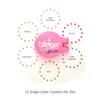 blinger Limited Edition Reflections Starter Set with 90 Precision-Cut Glass Crystals Gems  as seen on Shark Tank| Pink Hair Accessories Styling Tool | Bedazzler Stamper Kit for Girls and Women view 3