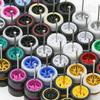 1/64 Wheels & Tyres for 1/64th Scale Cars (Pack of 20 Sets), Rims-Tyres-Set for 1/64th Scale Alloy Model Cars Random Colour view 2