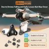 2Pcs Front Arm Axis Replacement for DJI Mini 3/Mini 3 Pro Front Arm Shaft Screws Front Arm Hinges for DJI Mini 3 Drone Accessories Parts with Repair Tools 6Pcs Front Arm Hinges Screws view 2