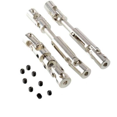 VERBANA RC Car Drive Shaft, 1:16 RC Climbing Off-Road Car Metal Front, Middle and Rear Drive Shaft Replacement for WPL-1/16 RC Buggy Car Accessories Part