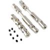 VERBANA RC Car Drive Shaft, 1:16 RC Climbing Off-Road Car Metal Front, Middle and Rear Drive Shaft Replacement for WPL-1/16 RC Buggy Car Accessories Part view 1