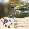 2Pcs Front Arm Axis Replacement for DJI Mini 4 Pro/Mini 3 Front Arm Shaft Screws Front Arm Hinges for DJI Mini 4 Pro Drone Accessories Parts with Repair Tools6Pcs Arm Axis Screws view 2