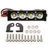 MEUS RACING RC Car LED Lights Roof Light Bar Kit - 1/10 1/8 Scale RC Crawler Upgrades for Axial SCX10, Wraith, Traxxas TRX4, TRX6, Redcat Gen8 (45mm, 4 Beads) view 1