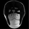 Amonkky Resin Skeleton Ghost Mask Terrifying Halloween Role Playing Mask Halloween Make up Ball Costume Props. view 2