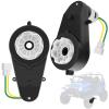 2Pcs 24V Electric Motor Gearbox Powered for Kids Ride On Toys Car,555 24V 40000RPM Powered Wheels Motor Gearbox High Speed Engine RS555 Drive Engine Trax Upgrade Replacement Parts view 1