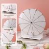 NQEUEPN Wooden Spinning Wheel, 11.4inch Prize Wheel Spinning Prize Wheel Tabletop Spinner Raffle Wheel Roulette Wheel for Fortune Game Prizes Carnival Trade Show (White) view 3