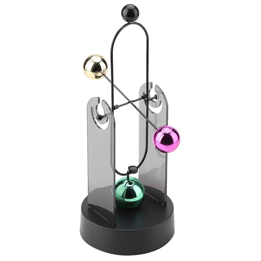 Electronic Swing Wiggle Device Art Craft Desk Decoration for Home Office Battery Powered Perpetual Motion Decor Desk Art Craft Ornament Swinging Art Modern