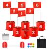 A11N SPORTS Finchley Backyard Golf Chipping Game | Portable 9 or 6 Holes Yard Golf Course for Outdoor, Lawn, Beach, Park | Golf Gifts for Men Women view 1