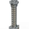 EnuoChbuild Architecture Square Base Tower Building Landmark, 3209 Pieces Modular House Building Set Street View Bricks for Adults, Modular Buildings Authored by Blasdir Brick view 4