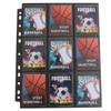 1800 Pockets 9-Pocket Side-Loading Card Pages Bundle with 1200 Cout Thin Soft Penny Card Sleeves view 4