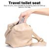 20 Pack Toilet Seat Covers Disposable for Kids Toddlers & Adults, Extra Large Waterproof Toilet Cover Individually Wrapped Travel Essential Portable Potty Training in Public Restrooms, Trip - Rainbow view 4