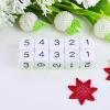Clear Acrylic Dice Set - 10 Pieces for Board Games, Math Learning, and More  0.6 X 0.6 X 0.6 Inches  Perfect for Dungeons & Dragons, Party Games view 2