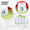 Clear Acrylic Dice Set - 10 Pieces for Board Games, Math Learning, and More  0.6 X 0.6 X 0.6 Inches  Perfect for Dungeons & Dragons, Party Games view 3