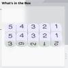 Clear Acrylic Dice Set - 10 Pieces for Board Games, Math Learning, and More  0.6 X 0.6 X 0.6 Inches  Perfect for Dungeons & Dragons, Party Games view 4