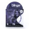 blinger Limited Edition Refill Pack - Love | 75 Precision-Cut Glass Crystals (5 Discs) | Hair Safe Adhesive - Bling In, Brush Out | blinger Styling Tool Not Included | Navy 5 MM view 1