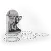 blinger Limited Edition Refill Pack - Still | 75 Precision-Cut Glass Crystals (5 Discs) | Hair Safe Adhesive - Bling In, Brush Out | blinger Styling Tool Not Included | Silver 5 MM view 2