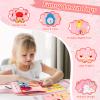 Petenjoy Busy Book for Toddlers 1-3 - Busy Board Montessori Toys for 1 Year Old Gifts Girl Toys Educational Learning Quiet Activity Books Toddler Valentines Day Gifts Easter One Year Travel Toy view 4
