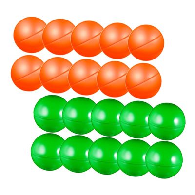 Alasum 20pcs Lottery Balls Bingo Numbers Balls for Raffle for Party Activities Bar Game Props