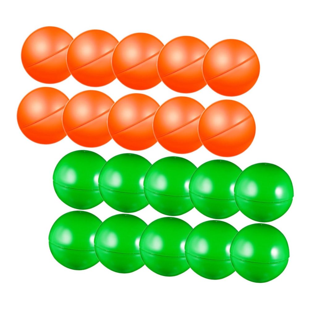 Alasum 20pcs Lottery Balls Bingo Numbers Balls for Raffle for Party Activities Bar Game Props