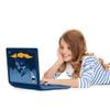 Lexibook, Batman, Bilingual Spanish/English Educational Computer, Toy for Children with 124 Activities, Writing, Maths, Logic, Music Activities and Games, Blue, JC598BATi2 view 4