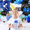 17pcs Video Game Themed Party Decorations, Number 13th Boys Birthday Party Supplies, Navy Blue Video Game Controller Mylar Foil Balloon, Video Game Party Decoration Supplies view 4
