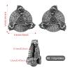 Spinner DND Dice, Dragon Metallic D&D Dice, Dragon Roulette Dice Spinner for DND Dice Set, DND Gifts with Gift Box, Role Playing Board Game Accessories, DND Dice Set Gifts, Silver view 3