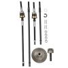 Acouto RC ONT Rear Drive Ft Axle with 38T and 13T et for Axial Wraith RR10/90018 Premium RC Drive Ft et for Ulti Performance view 1