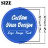 MANBATTLE 200-1000 Custom Poker Chips,Drink Token Chips Imprint Your Own Personal Logo, Text and Image for Bar, Party, Golf, Card Club, Promotion and Wedding Favors (Blue) view 2