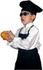 CHEFSKIN Kids Chef Set: 1 Jacket + 1 Hat + 1 Apron, Black, Size XXS-XXL (XS Fits Kids 3-4) view 4