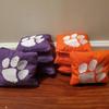 All Weather Clemson Cornhole Bags (8 bags) view 2