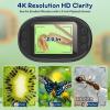 1000X Handheld Microscope for Kids 4K 2.0" Screen Rechargeable Mini Pocket Digital Microscopes w/Slides Kit Portable Edu Gift Age 4-6 8-12 Children Students (Grey) view 3