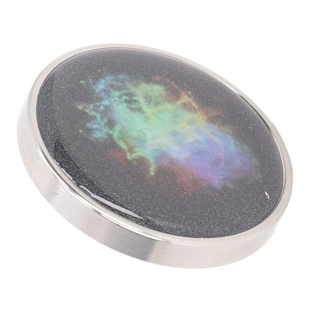 Decompression Gyroscope Toy, Colorful Luminous Decompression Desktop Rotating Stainless Steel Stress Relieve Toy for Kids Aldult (#1)